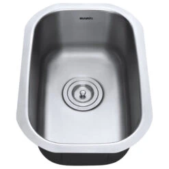 Ruvati RVM4111 Undermount Stainless Steel 16 Gauge 12" Bar Prep Sink -Whole House Kitchenware a651d2c60deffade 9963 w800 h800 b1 p0