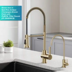 Britt 3-Function Pull-Down 1-Handle Kitchen Faucet BB (Model KPF-1691BB) -Whole House Kitchenware a7318df600e5ead4 3222 w800 h800 b0 p0