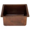 Premier Copper Products BREC16DB 16" Gourmet Rectangular Copper Bar/Prep Sink 2 Premier Copper Products BREC16DB 16" Gourmet Rectangular Copper Bar/Prep Sink -Whole House Kitchenware a871343b07e16aaf 6333 w800 h800 b1 p0
