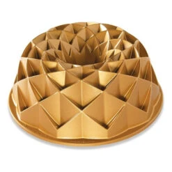 Nordic Ware Gold Aluminum 10 Cup Jubilee Bundt Pan