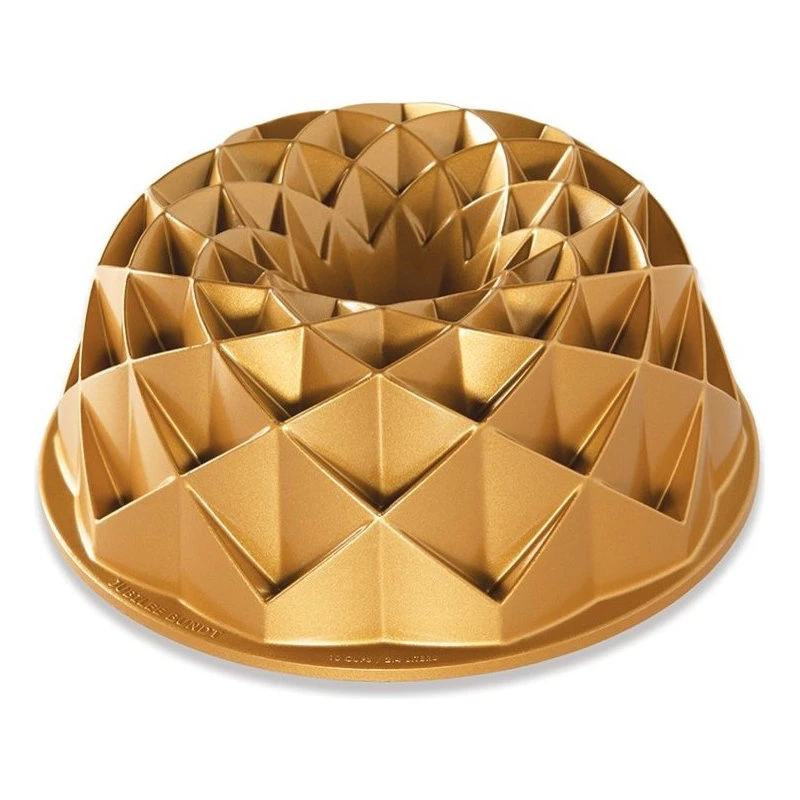 Nordic Ware Gold Aluminum 10 Cup Jubilee Bundt Pan 3 Nordic Ware Gold Aluminum 10 Cup Jubilee Bundt Pan