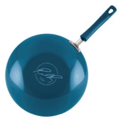 Aluminum Nonstick Stir Fry Pan With Glass Lid, Marine Blue Gradient 8 Aluminum Nonstick Stir Fry Pan With Glass Lid, Marine Blue Gradient -Whole House Kitchenware a9e11048080014c9 8497 w800 h800 b1 p0