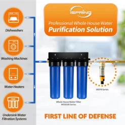 ISpring WSP-B Series Large Spin-down Sediment Water Filter W/ Scraper, 50-Micron 10 ISpring WSP-B Series Large Spin-down Sediment Water Filter W/ Scraper, 50-Micron -Whole House Kitchenware ab317f4b03a37b84 8623 w800 h800 b0 p0