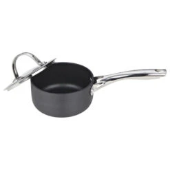 Cooks Standard Hard Anodize Premium Grade Nonstick Sauce Pan With Cover, 1-Quart