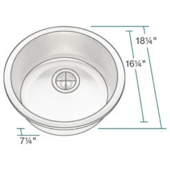 465 Stainless Steel Bar Sink, 16-Gauge, Sink Only -Whole House Kitchenware ad81d0e60c41096a 5002 w800 h800 b1 p0