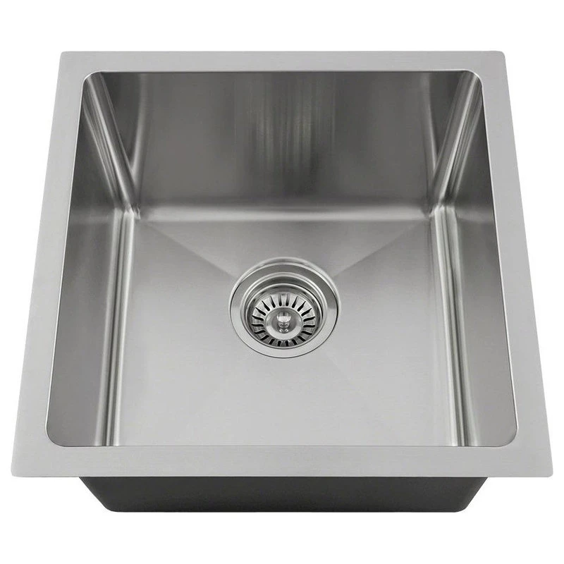 1717 Single Bowl 3/4" Stainless Steel Sink, 16-Gauge, Sink Only 3 1717 Single Bowl 3/4" Stainless Steel Sink, 16-Gauge, Sink Only