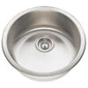 465 Stainless Steel Bar Sink, 16-Gauge, Sink Only