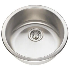 465 Stainless Steel Bar Sink, 16-Gauge, Sink Only