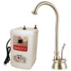 Calorah Traditional 10" Hot Water Dispenser And Tank, Polished Nickel