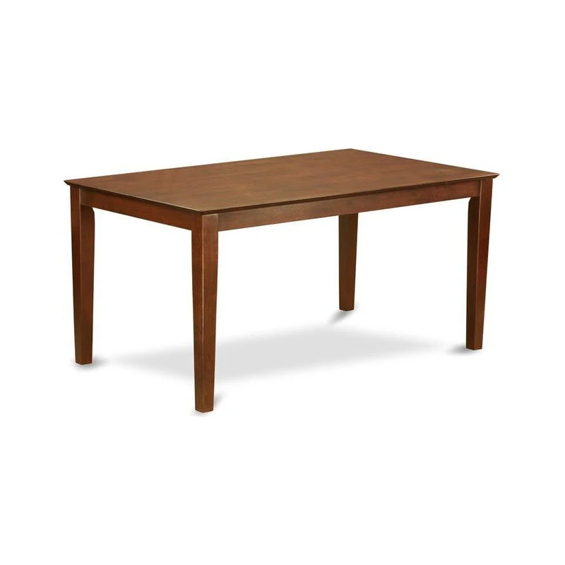 East West Furniture Capri 7-piece Wood Dining Set In Mahogany/Dark Coffee 5 East West Furniture Capri 7-piece Wood Dining Set In Mahogany/Dark Coffee - Image 3