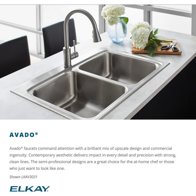LKAV4091LS Elkay Avado Wall Mount Single Hole Pot Filler Kitchen Faucet 5 LKAV4091LS Elkay Avado Wall Mount Single Hole Pot Filler Kitchen Faucet - Image 3