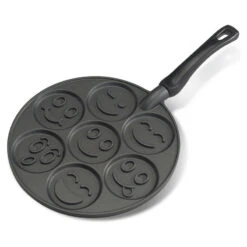 Nordic Ware Cast Aluminum Smiley Face Pancake Pan