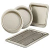Anolon Nonstick Bakeware 5-Piece Bakeware Set, Pewter And Onyx
