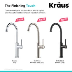 Kraus KPF-1681 Sellette 1.8 GPM Deck Mounted Single Handle Bar - Chrome -Whole House Kitchenware b7813f7e005d6d7a 1640 w800 h800 b0 p0