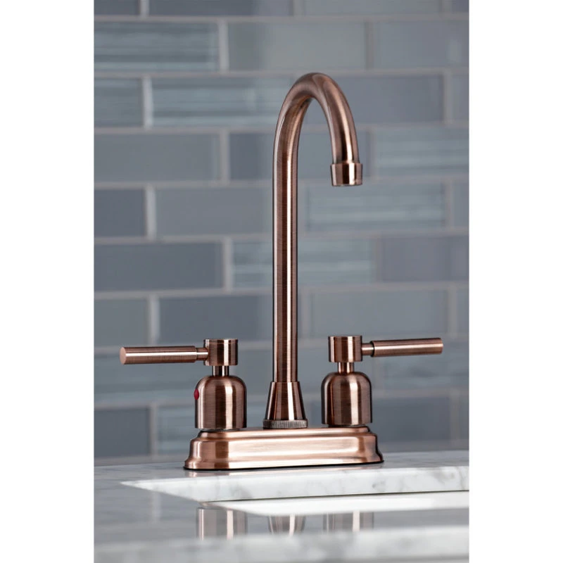 Kingston Brass KB849DLAC Concord Bar Faucet, Antique Copper 7 Kingston Brass KB849DLAC Concord Bar Faucet, Antique Copper - Image 5