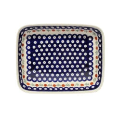 Polish Pottery Baking Dish 8"x10", Pattern Number: 41 -Whole House Kitchenware b941a9ad05b25064 9369 w800 h800 b1 p0