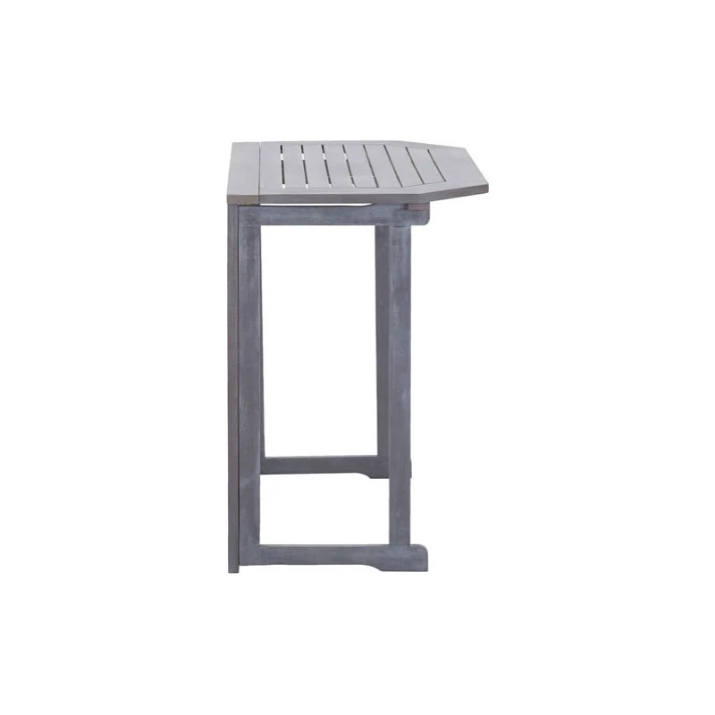 VidaXL Solid Wood Acacia Folding Balcony Table Wooden Outdoor Folding Kitchen 4 VidaXL Solid Wood Acacia Folding Balcony Table Wooden Outdoor Folding Kitchen - Image 2