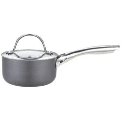 Cooks Standard Hard Anodize Premium Grade Nonstick Sauce Pan With Cover, 1-Quart -Whole House Kitchenware b9c1a5a5044a846b 0187 w800 h800 b1 p0