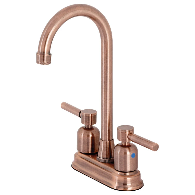 Kingston Brass KB849DLAC Concord Bar Faucet, Antique Copper 3 Kingston Brass KB849DLAC Concord Bar Faucet, Antique Copper