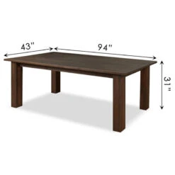 Flora Dining Table, 94" -Whole House Kitchenware bd71c4040d5ae0d1 7062 w800 h800 b1 p0