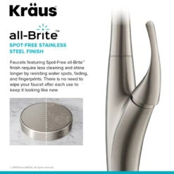 Odell 2-Function Pull-Down 1-Handle 1-Hole Kitchen Faucet, Spot Free Stainless 19 Odell 2-Function Pull-Down 1-Handle 1-Hole Kitchen Faucet, Spot Free Stainless -Whole House Kitchenware bdf10bbd00e5e9a8 5745 w800 h800 b0 p0