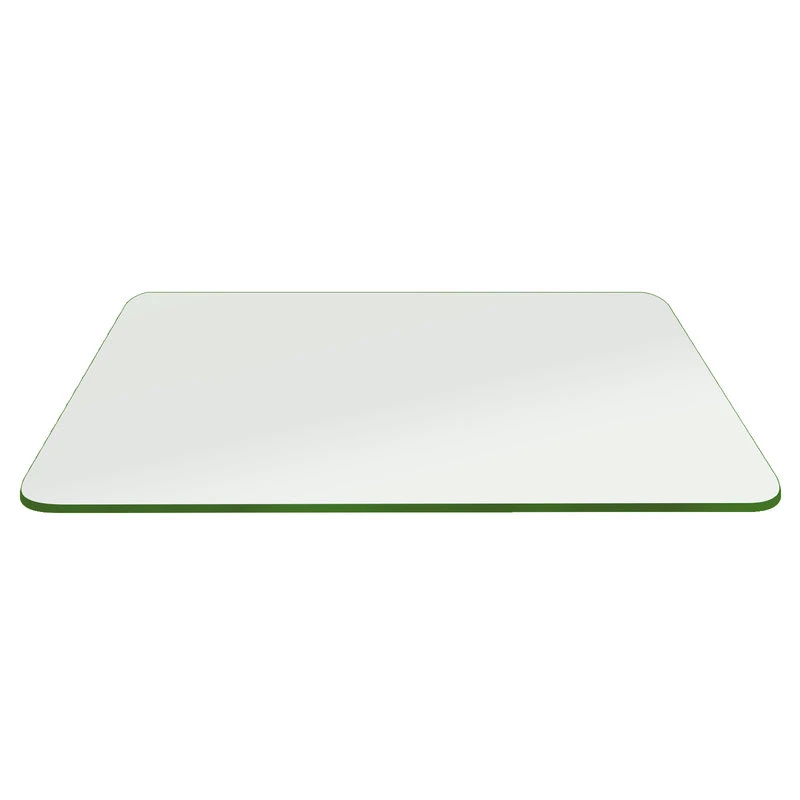 Rectangle Glass:30X60 Inch 1/4 Thick Flat Edge Tempered Eased Corners 3 Rectangle Glass:30X60 Inch 1/4 Thick Flat Edge Tempered Eased Corners