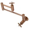 KS810ZXAC Millennium Wall Mount Pot Filler Kitchen Faucet, Antique Copper 2 KS810ZXAC Millennium Wall Mount Pot Filler Kitchen Faucet, Antique Copper -Whole House Kitchenware bfc1ffd6013a5777 0672 w800 h800 b1 p0