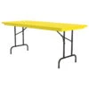 Correll Heavy Duty Blow-Molded Folding Table R3072-28
