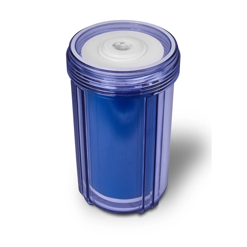 10" Transparent Big Blue Whole House Water Filter With GAC Filter Cartridge 6 10" Transparent Big Blue Whole House Water Filter With GAC Filter Cartridge - Image 4