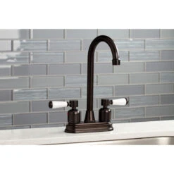 Kingston Brass KB8495DPL Paris Bar Faucet, Oil Rubbed Bronze -Whole House Kitchenware c511e387013a56b3 0222 w800 h800 b0 p0