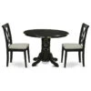 East West Furniture Shelton Wood 3-Piece Dining Set In Black Finish SHCL3-BLK-C -Whole House Kitchenware c581623700c1decc 2809 w800 h800 b1 p0