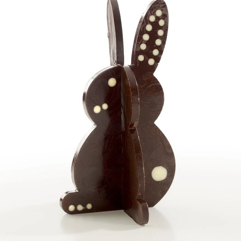 Lekue 3D Brown Silicone Easter Egg And Rabbit Mold 4 Lekue 3D Brown Silicone Easter Egg And Rabbit Mold - Image 2