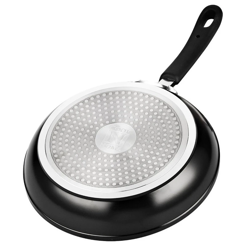 3 PC Frying Pan Set W/ Non-Stick Coating Induction Compatible Bottom, 8"/10"/12" 6 3 PC Frying Pan Set W/ Non-Stick Coating Induction Compatible Bottom, 8"/10"/12" - Image 4
