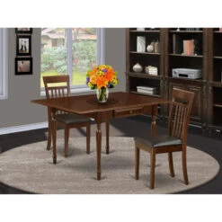 3-Piece Table Set Table, 2 Dining Chairs, Drop Leaf Table, Slat Back Chairs -Whole House Kitchenware c781b81e0f6b063e 1783 w800 h800 b0 p0