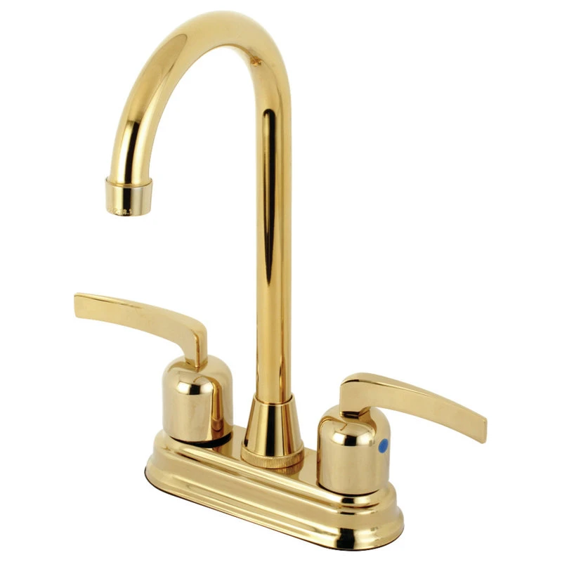 Kingston Brass KB8492EFL Centurion Bar Faucet, Polished Brass 3 Kingston Brass KB8492EFL Centurion Bar Faucet, Polished Brass