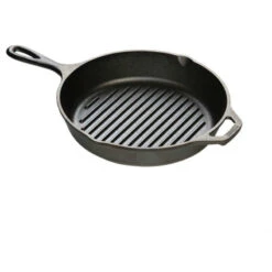 Lodge Cast Iron Round Grill Pan, 10-1/4 "