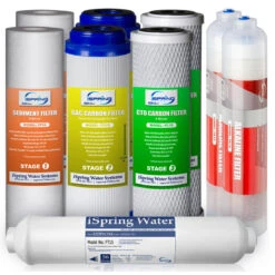 ISpring 6-Stage Alkaline Filter, 1 Year Filter Pack