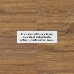 59.1" Farmhouse Dining Table Solid Wood Top, Pedestals For 4 -Whole House Kitchenware c961d0d201c42a31 8756 w800 h800 b0 p0