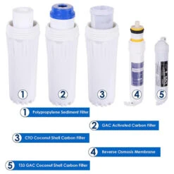 5-Stage Reverse Osmosis Drinking Water System Ro Purifier With 11 Filters -Whole House Kitchenware ca81657d0baba276 3717 w800 h800 b1 p0
