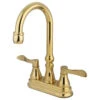 Kingston Brass KS249.DFL NuFrench 1.8 GPM Standard Bar Faucet - Polished Brass -Whole House Kitchenware cad1ed2a00f869e1 3098 w800 h800 b1 p0