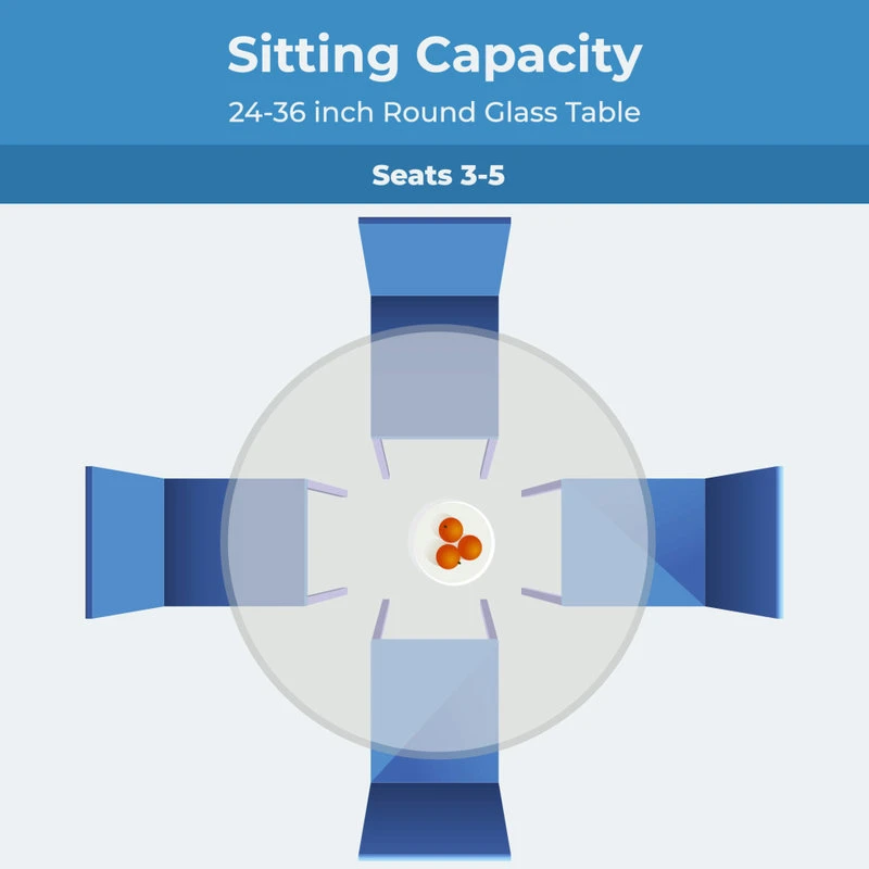 Glass Table Top: 32 Inch Round 1/2 Inch Thick Flat Polish Tempered 8 Glass Table Top: 32 Inch Round 1/2 Inch Thick Flat Polish Tempered - Image 6