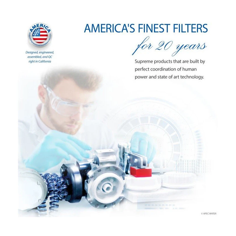 APEC Essence 5-Stage Reverse Osmosis Drinking Water Filter System 4 APEC Essence 5-Stage Reverse Osmosis Drinking Water Filter System - Image 2