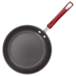 Hard Enamel Nonstick Twin Pack 9-1 And 4" And 11" Skillets, Red Gradient -Whole House Kitchenware cfa1cd7006c34b60 8677 w800 h800 b1 p0