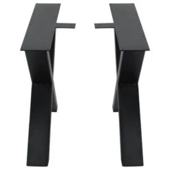 X-Type Table Leg, Set Of 2, Black, 18'' -Whole House Kitchenware cfd1632f03565942 3261 w800 h800 b1 p0
