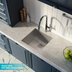 Pax Zero-Radius 18 1/2" Undermount Stainless Steel 1-Bowl 16 Gauge Kitchen Sink -Whole House Kitchenware d0216b4300e5e988 3190 w800 h800 b0 p0