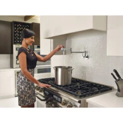 Moen Modern Pot Filler 2-Handle Kitchen Faucet, Chrome -Whole House Kitchenware d3312c9d0d80e75a 6571 w800 h800 b0 p0