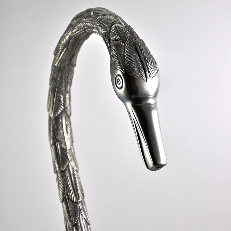 Feathered Swan Bar Faucet, Polished Chrome 5 Feathered Swan Bar Faucet, Polished Chrome - Image 3