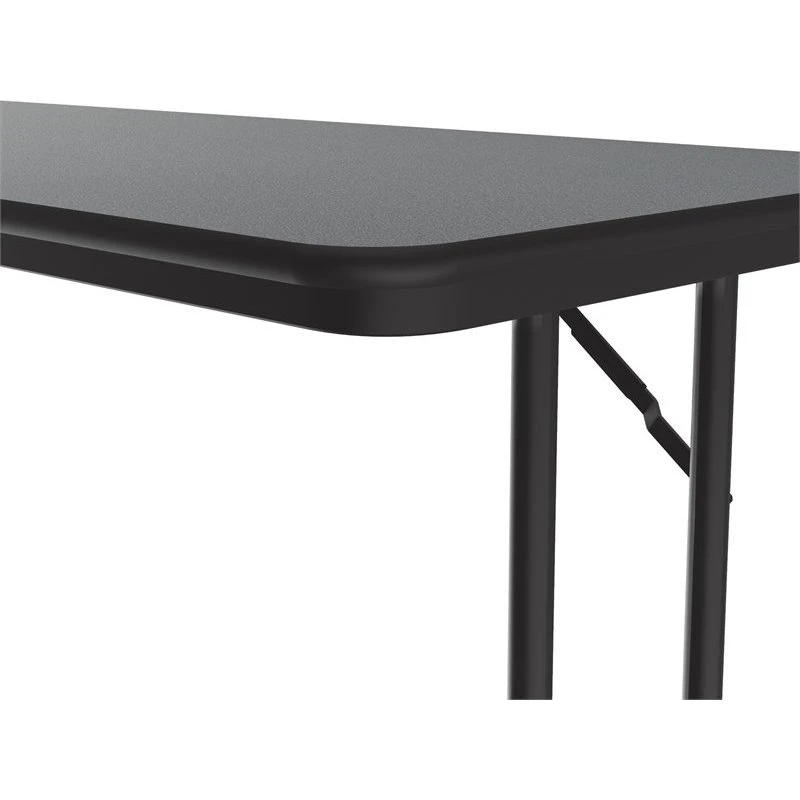Correll 3/4" High Pressure Folding Seminar Table In Montana Granite 4 Correll 3/4" High Pressure Folding Seminar Table In Montana Granite - Image 2