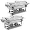 2 Packs Chafing Dish 9 Quart Stainless Steel Rectangular Full Size Buffet -Whole House Kitchenware d451494a004ae009 5947 w800 h800 b1 p0