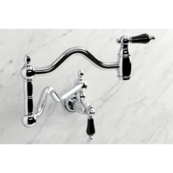 Kingston Brass KS2101PKL Duchess Wall Mount Pot Filler, Polished Chrome 8 Kingston Brass KS2101PKL Duchess Wall Mount Pot Filler, Polished Chrome -Whole House Kitchenware d6710e86013a5620 0240 w800 h800 b0 p0